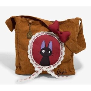 Her Universe Studio Ghibli Kiki's‎ Delivery Service Jiji CORDUROY Shoulder Bag